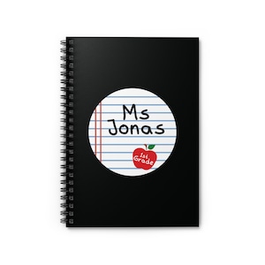 Cuaderno de bienvenida al colegio / Cuadernos personalizados para niños / Cuadernos de regreso al colegio para niños / Regalos escolares para niños
