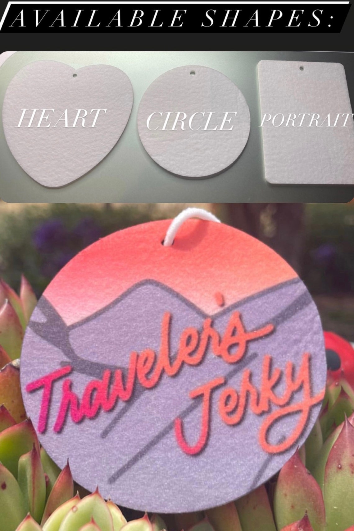 Custom Felt Air Freshener Any Image / Perfect Gift Etsy