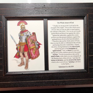 Armor of God | Roman Solider | Pen and Ink Drawing | Ephesians 6