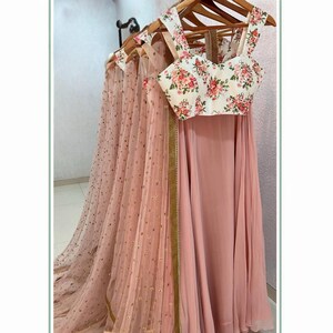 Custom embroidered Viscose lehenga with Printed Blouse Bridesmaids Flower Girls Couple Outfits Mens Sherwani, Jacket Kurta Set Bulk Discount