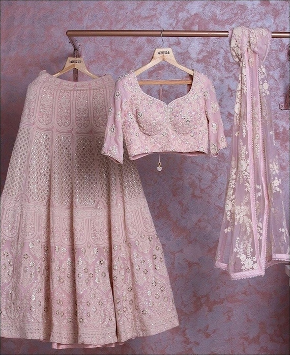 Buy Indian Dress Net Light Pink Anarkali Suit LSTV118296