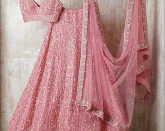 Designer Lehenga Choli For Women Or Girls Party Wear Indian Wedding Wear Custom Stitched Lehenga For Reception And Bridesmaids, Festival