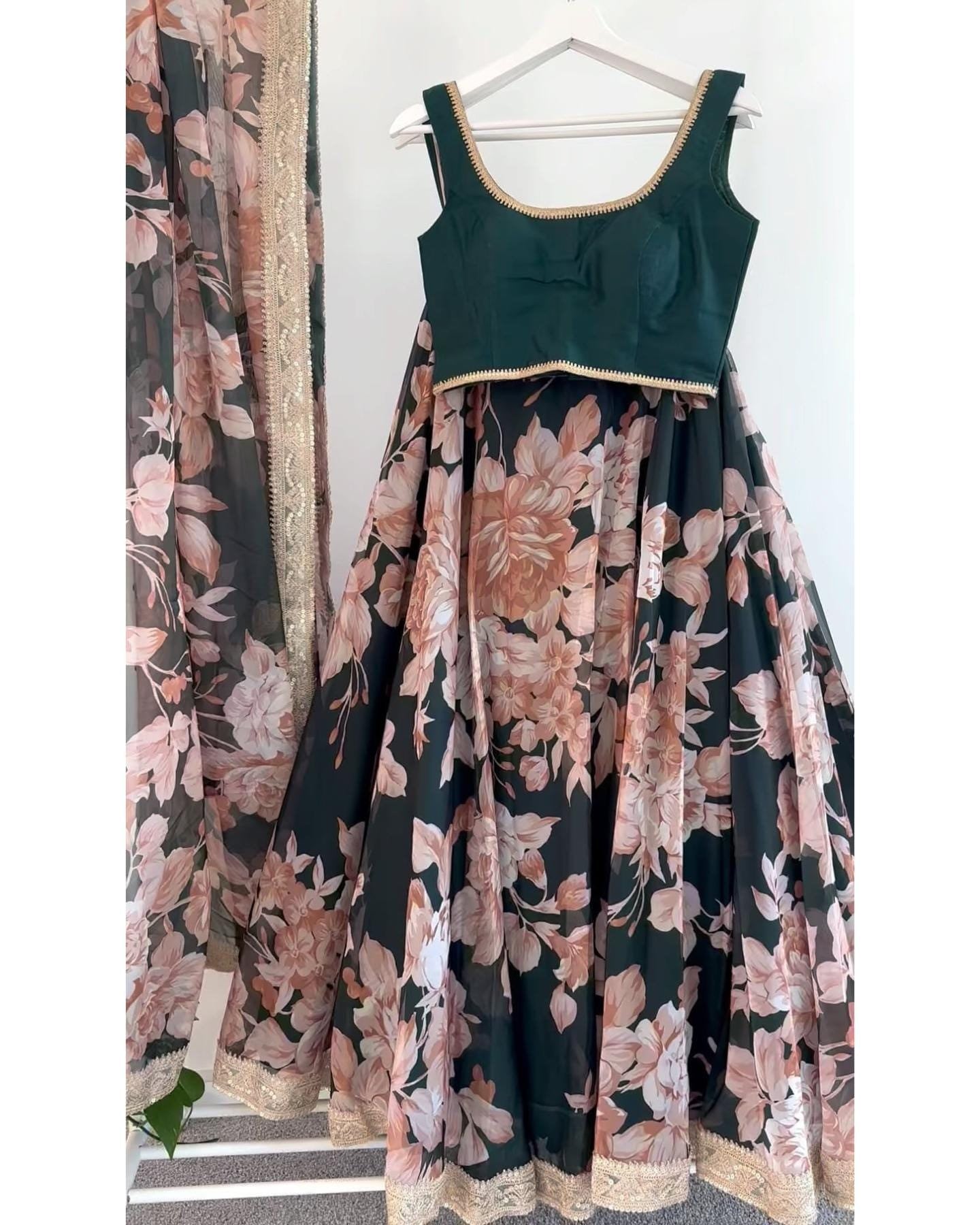 Pink and Green Color Block Dress - Etsy Canada
