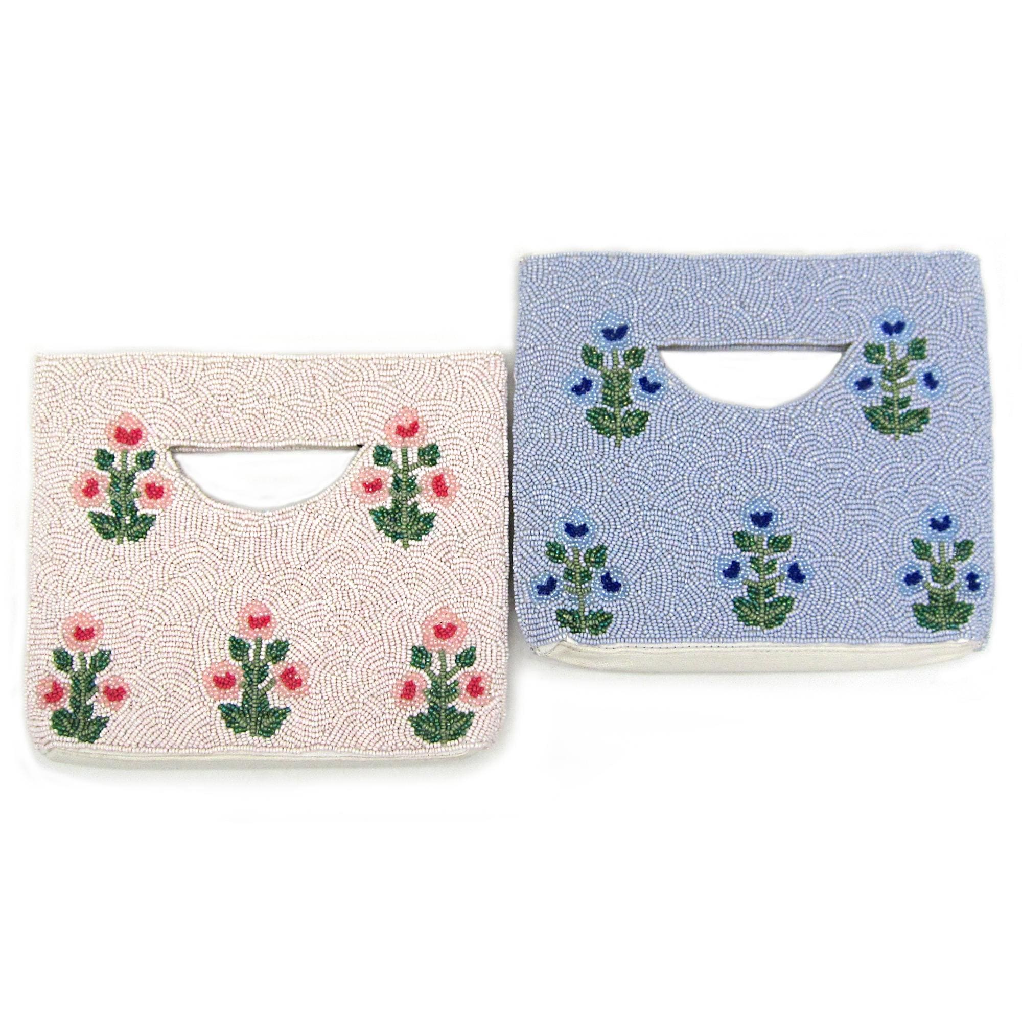 Floral Beaded Purse - Etsy display picture 2