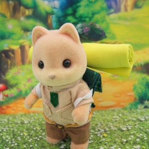 Explorer outfit handmade clothes to fit Sylvanian families, Calico critters clothes for adult figure