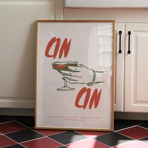 Plakat Cin Cin | Wydruk fizyczny |