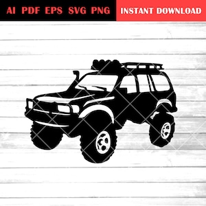 monster truck svg, off-road vehicle,off-road car,cricut,silhouette,monster truck png, truck clip art, vector files, printable