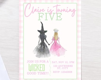 Invitaciones de cumpleaños originales: Plantilla imprimible de Canva