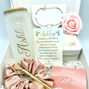 Bridal Gift Box, Bride to Be Gift Box, Personalized Bridal Gift Box, Bridal Shower Gift Box, Customized Engagement Gift Box, Future Mrs box