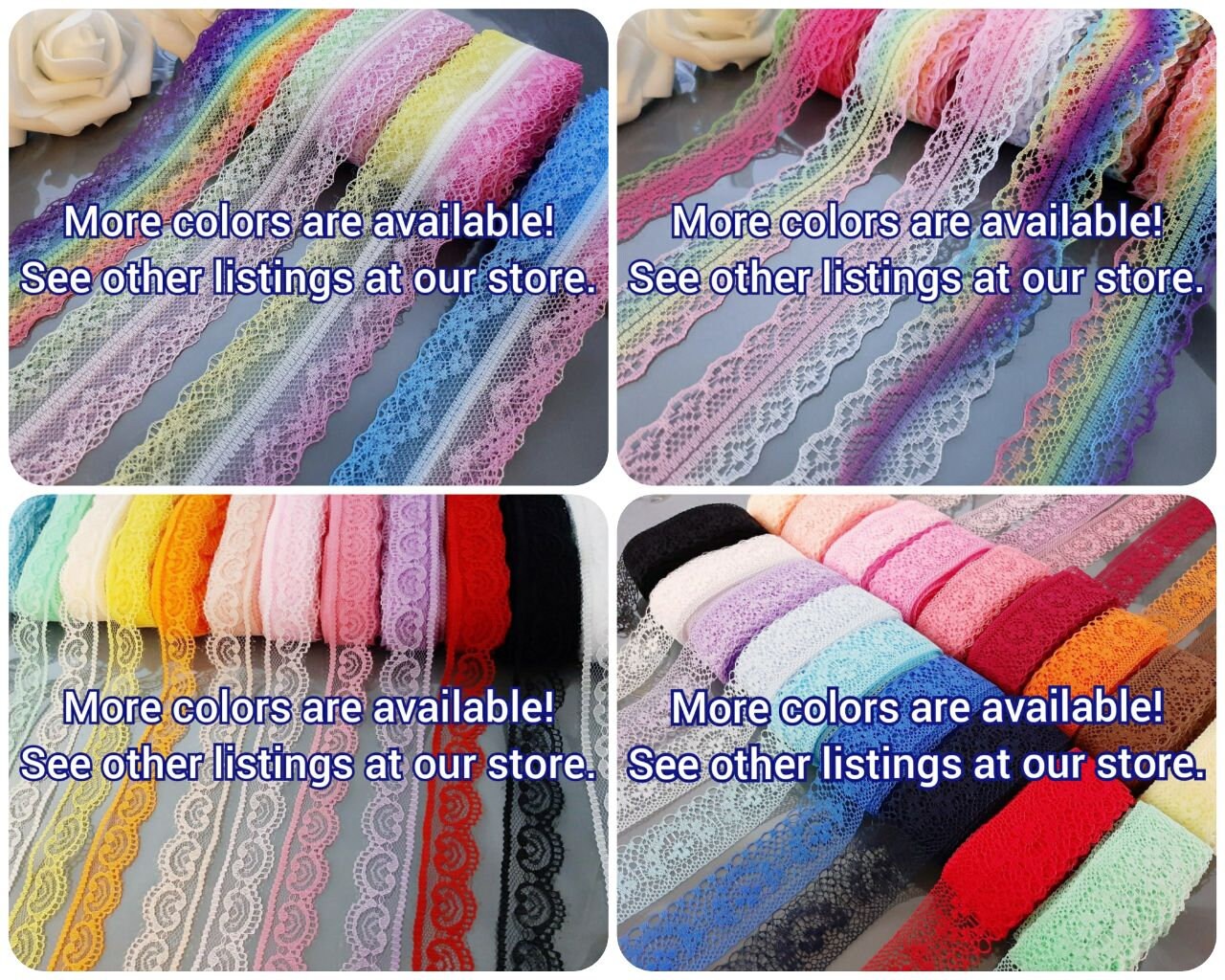 10 Yards Orange Lace Trim Lace Trim Lace Trim Ribbon Etsy