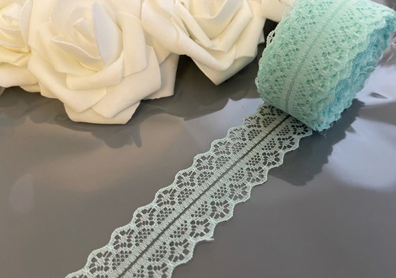 Aqua sale lace ribbon