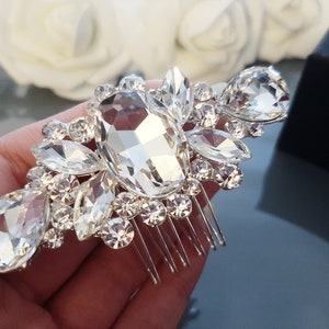 Crystal Hair Comb, Wedding Hair Comb, Bridal Headpiece, Bridal Hair Piece, Wedding Headpiece, Crystal Hair Comb, Wedding Hair Piece Diamond