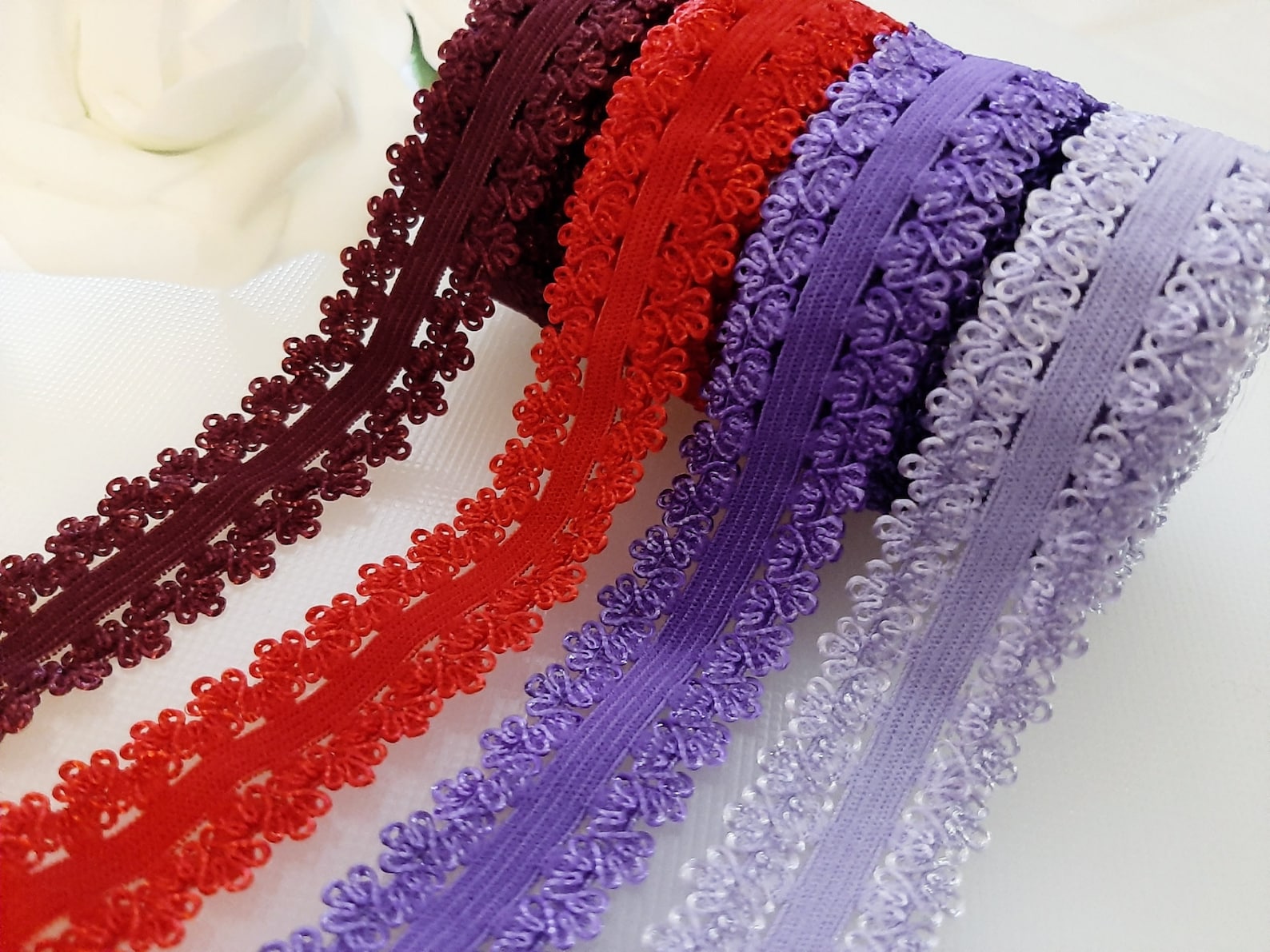 Elastic Lace Trim Lace Elastic Elastic Lace Lace Ribbon Etsy