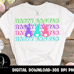 Joyeuses Pâques, Pâques png, Sublimation de Pâques, Chemise de Pâques, lapin de Pâques, décor de Pâques, Pâques à la mode, mots de Pâques, png tendance