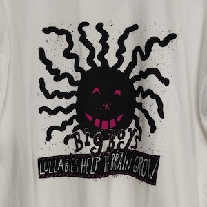 T-shirt (zeefdruk/handgemaakt) punk d.o.a. snfu. black flag dead kennedys lullen