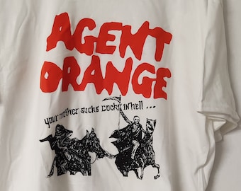 Agent Orange Shirt Etsy