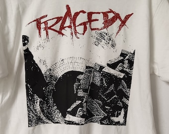 TRAGEDY T-shirt Hardcore Punk D-beat Crust Skitsystem Discharge Wolfbrigade  His Hero is Gone From Ashes Rise Fall of Efrafa Ekkaia - Etsy