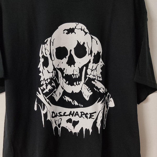 T-shirt (hand made/screen printed) hardcore punk d-beat rawpunk