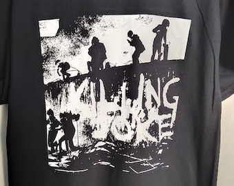 T-shirt (screen printed/handmade) post punk new wave industrial