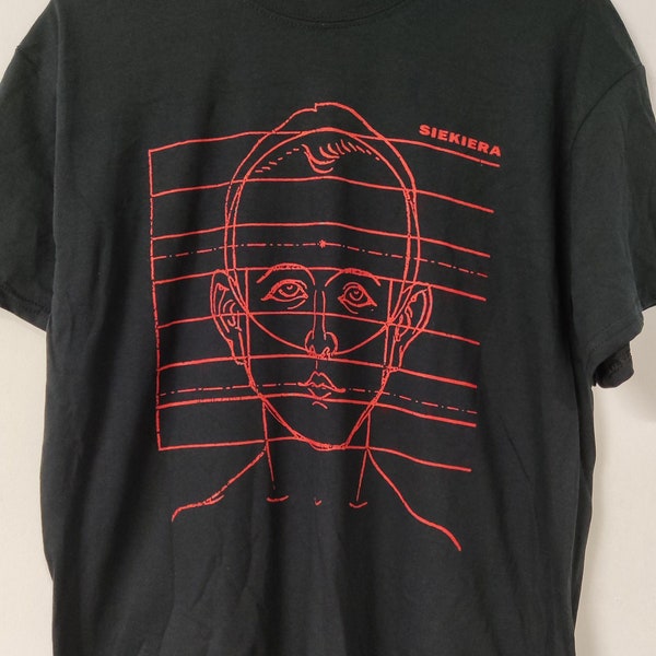 SIEKIERA T-shirt (screen printed/handmade) postpunk joy division killing joke the sound molchat doma bauhaus wipers