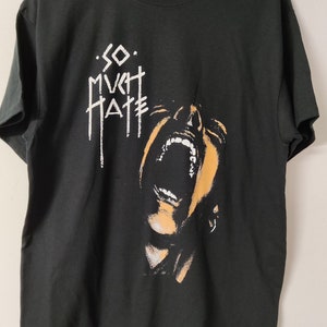 TELLEMENT DE HAINE T-shirt punk hardcore bannlyst misérable trouble b.g.k. svart framtid kafka prosess la vie des spermatozoïdes... mais comment la vivre ?