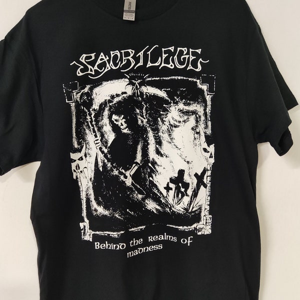 T-shirt (screen printed/handmade) hardcore thrash crust