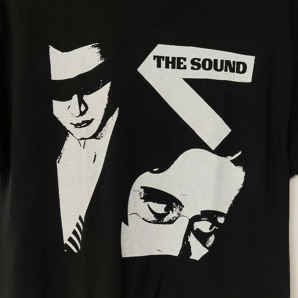 T-shirt (screen printed/handmade) post punk new wave