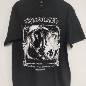 T-shirt (screentryckt/handgjord) hardcore thrash crust