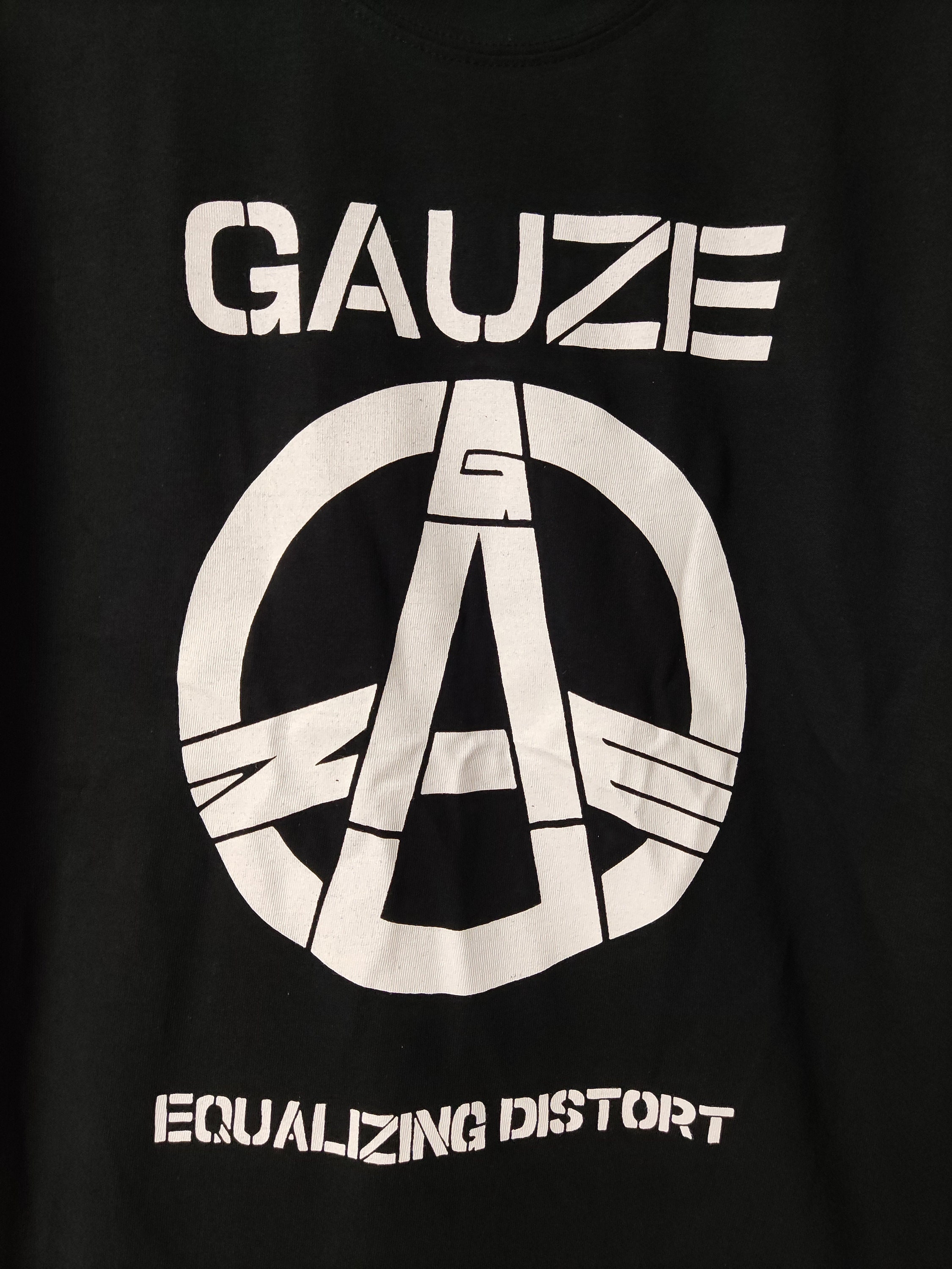 GAUZE Equalizing Distort Tshirt Punk Hardcore Gism Bastard Kuro Deathside Tragedy From Ashes