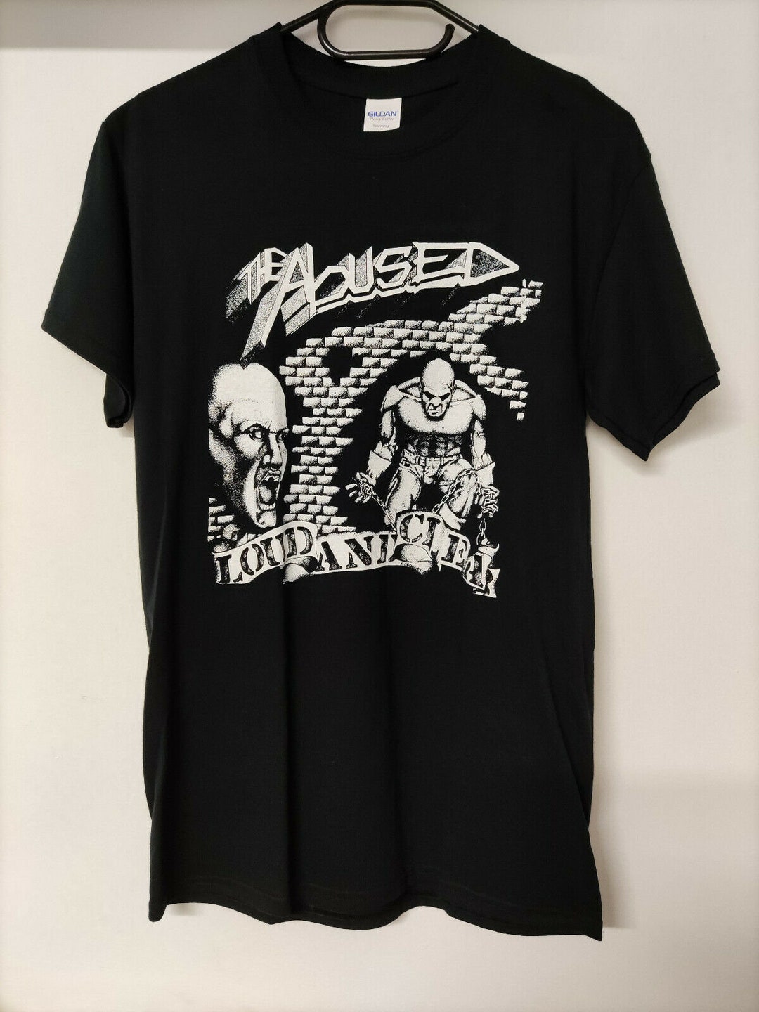 ★BADBLOOD ★CRACK PRINT T-SHIRT Badblood 91 Crack Print V-Neck T-Shirt Black – BBGSHOPHK