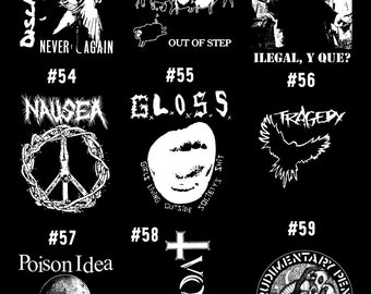 Patches - punk hardcore crust power violence queerpunk Tragedy G.L.O.S.S. Los Crudos