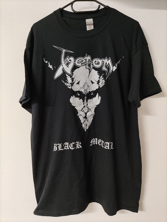 T-shirt screen Printed/handmade Black Metal - Etsy Canada