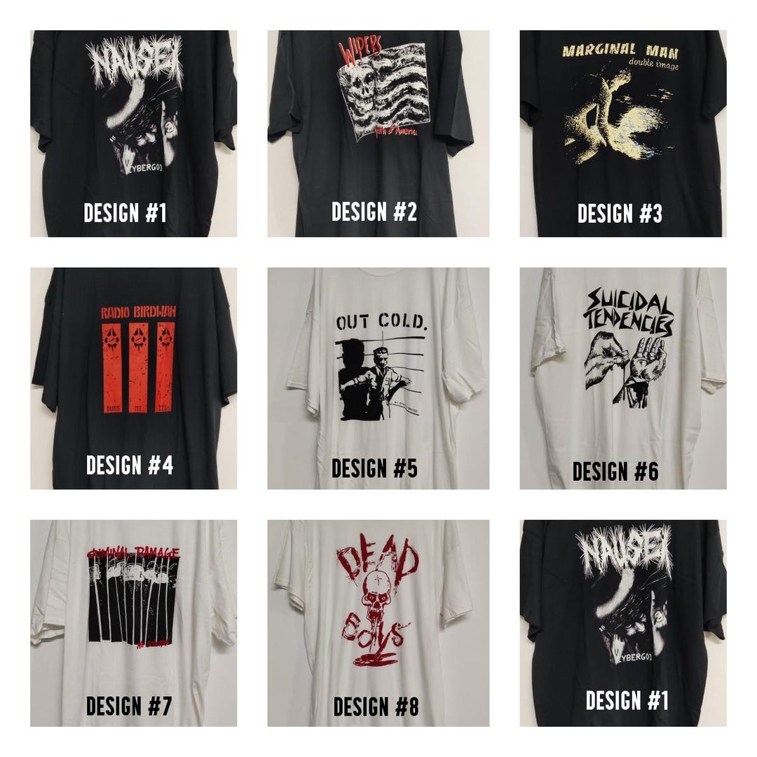 Clearance Sale! XXXL SIZE ONLY! T-shirt's (hand Made/screen