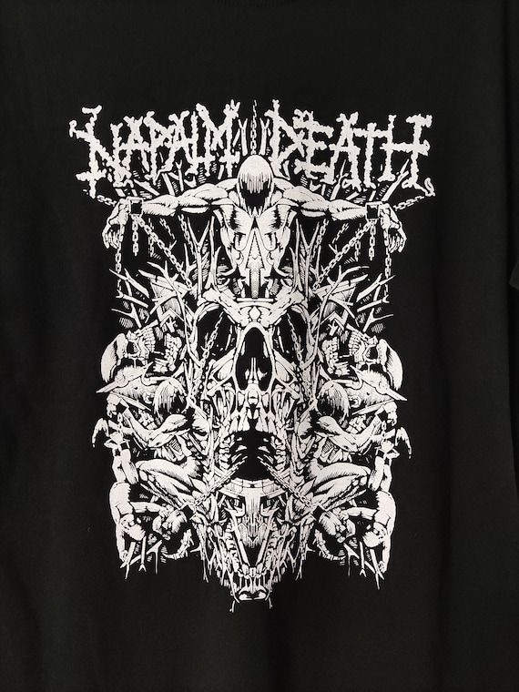 T-shirt (screen Printed/handmade) Grindcore Death Metal Insect