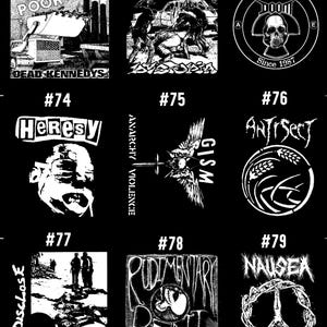 Patches - punk hardcore crust anarchopunk d-beat disclose dystopia heresy doom