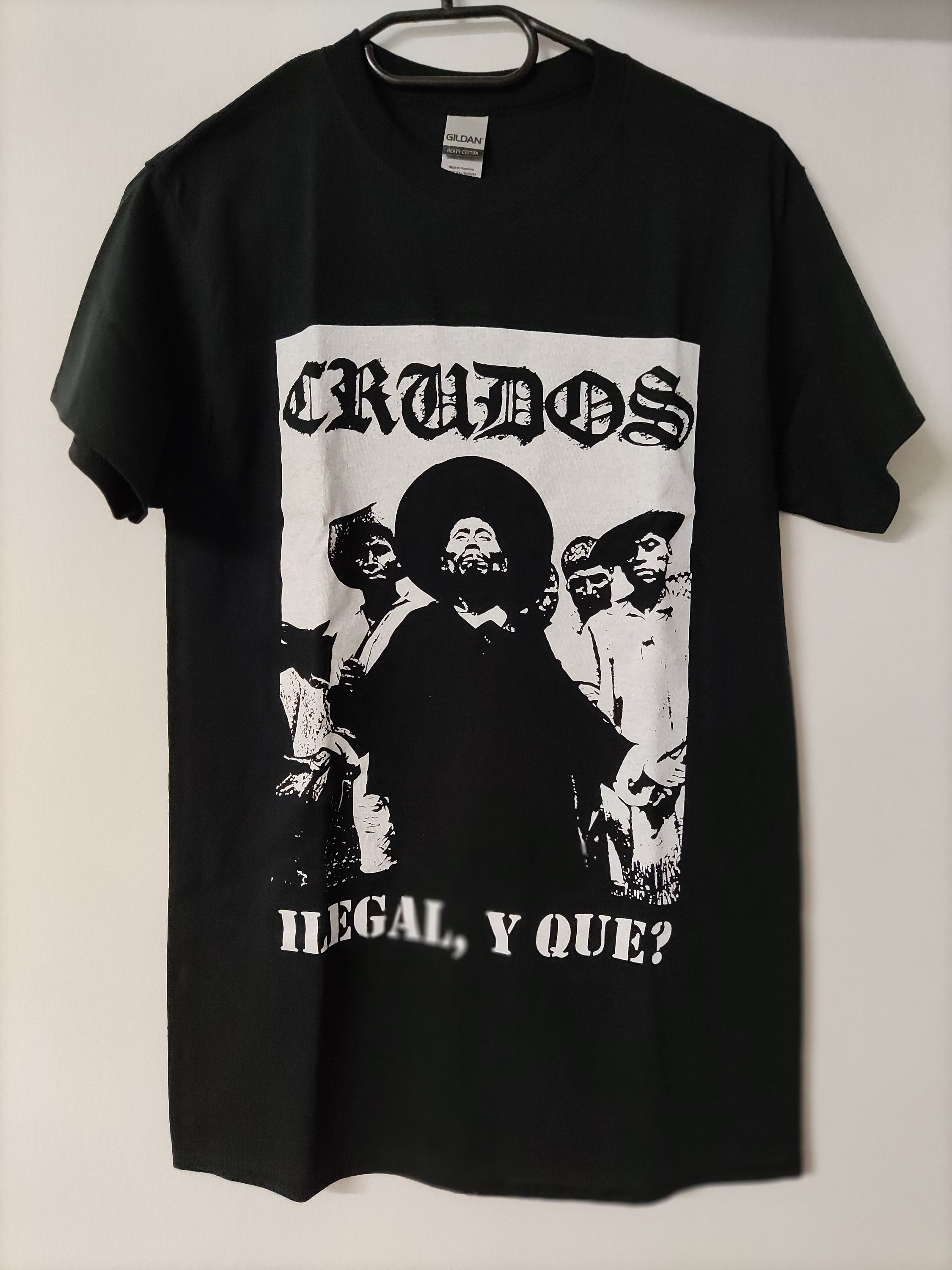 LOS CRUDOS T-shirt Punk Hardcore Infest Mk Ultra Spazz Dropdead