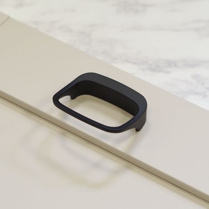 Matt Black Kitchen Cabinet Ring Pull Handle 32mm Bathroom Bedroom Door Drawer Ring Pull Wardrobe Dresser Furniture Replacement Upcycle