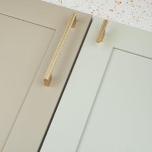 Brushed Brass Kitchen Cabinet Handle Gold Knurled 160mm Matching Boss Bar Knob Pull Wardrobe Door Furniture