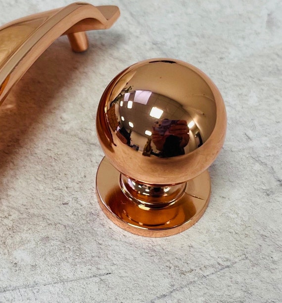 Copper 2024 door knobs