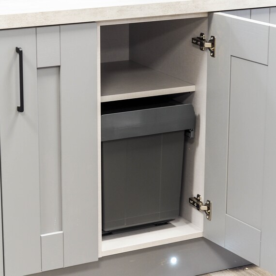 WELL HOME - Cestino per la raccolta differenziata da 62 l (37 l + 25 l