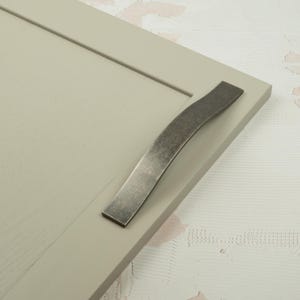 Maniglia a cinghia in peltro anticato da 160 mm per ante di armadi da cucina, cassetti, comò, mobili, guardaroba, riciclo creativo, sostituzione