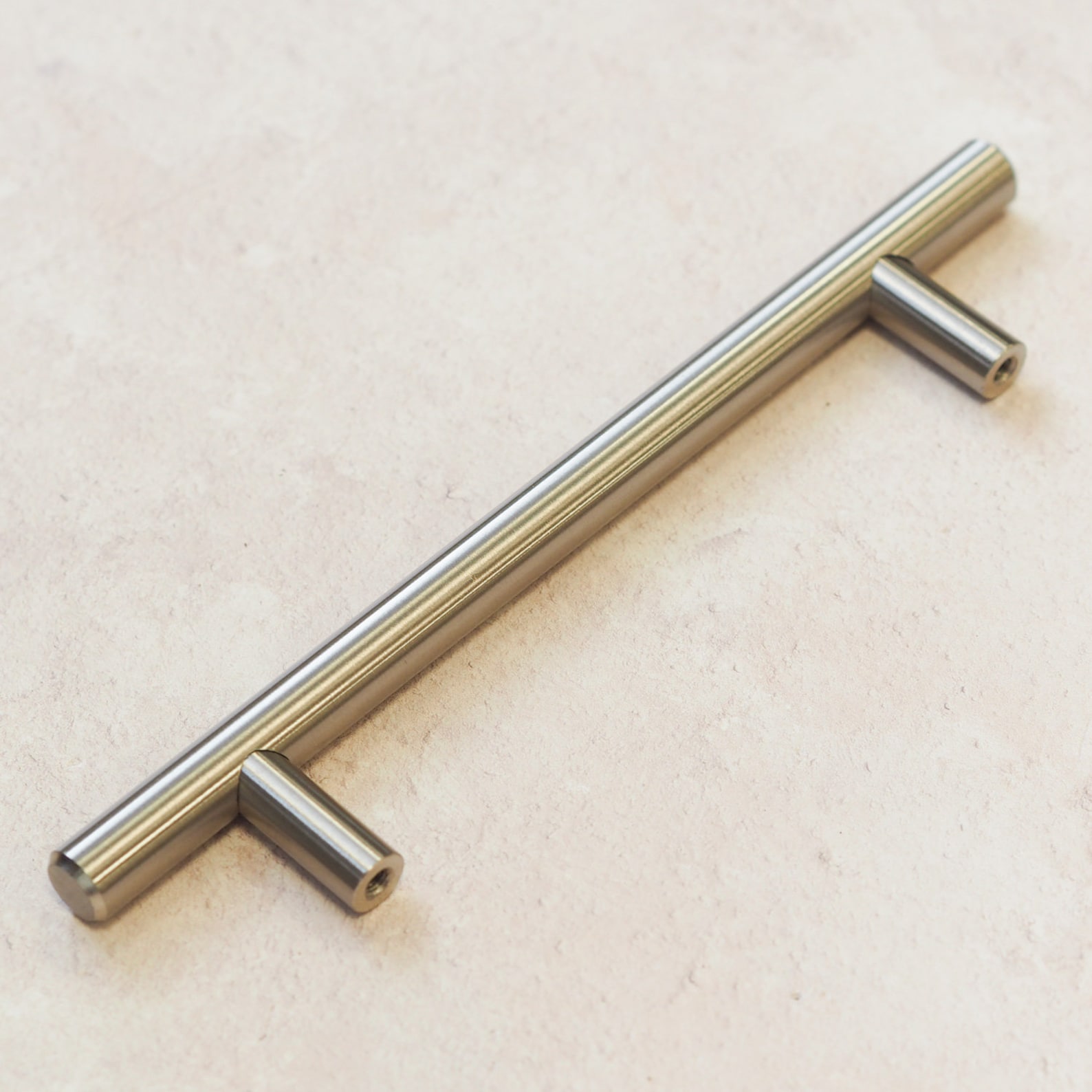 128mm Brushed Nickel Bar Handle Kitchen Cupboard Etsy UK