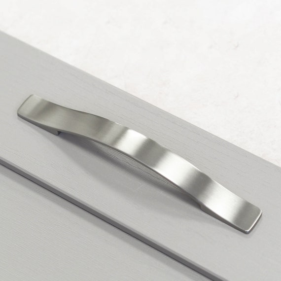 Maniglia Cassetti Cucina Small Thin Per Mobili Effetto Nickel Interasse Mm 160 18099933 - Foto 7