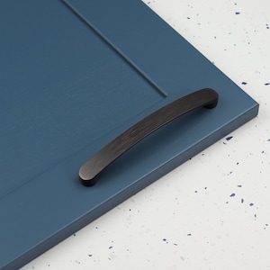 Dark Brushed Antique Copper Kitchen Cabinet Bow Handle 160mm Bathroom Bedroom Cupboard Door Drawer Wardrobe Furniture Replacement Upcycle