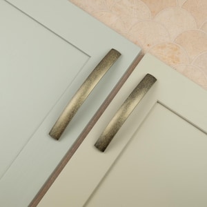 Antik mässingsbågehandtag 128 mm 160 mm guldfärgade möbler, lådor, skåp, återvinning, garderobsdetaljer, renovering