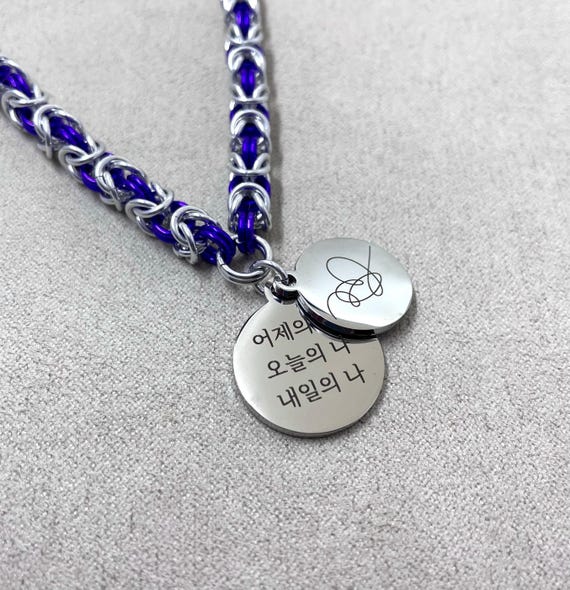 Jewellery Bts Signature Series Necklace Signature Necklace Bts