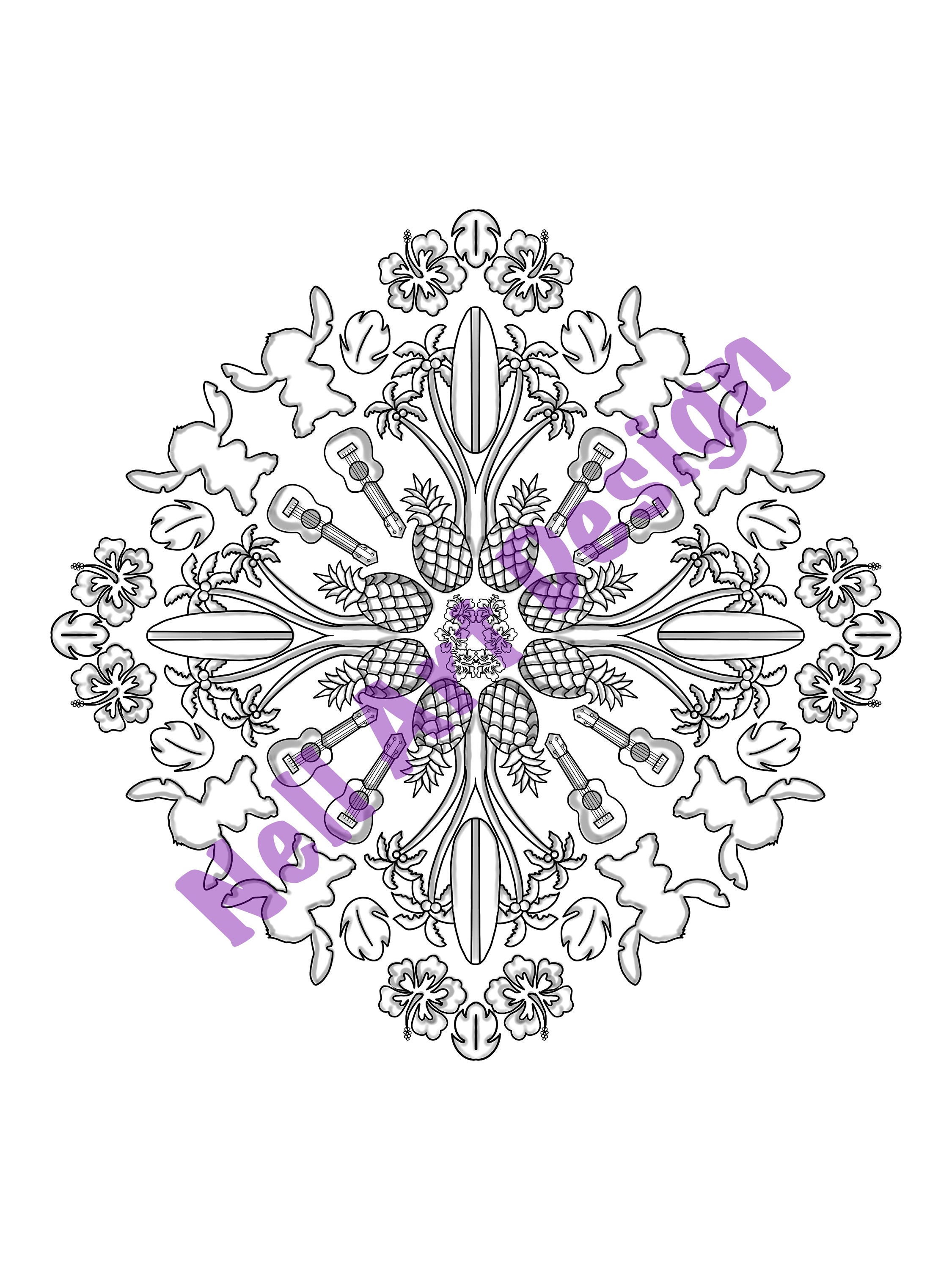 Stitch Mandala Coloring Pages Coloring Pages