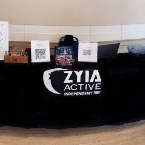 Zyia Active Tablecloth Personalized