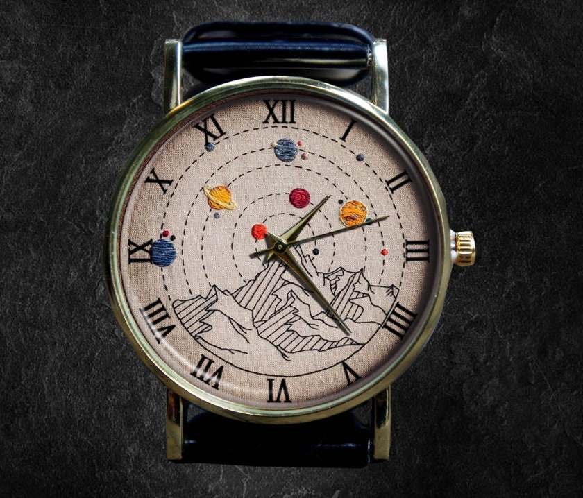 Solar System Watch, Printing/graphic NOT Anglicanum, Unisex Watch ...
