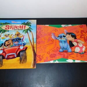 The Disney Store Lilo & Stitch and Stitch the Movie Lithographs 1990&#39;s pick your favorite.